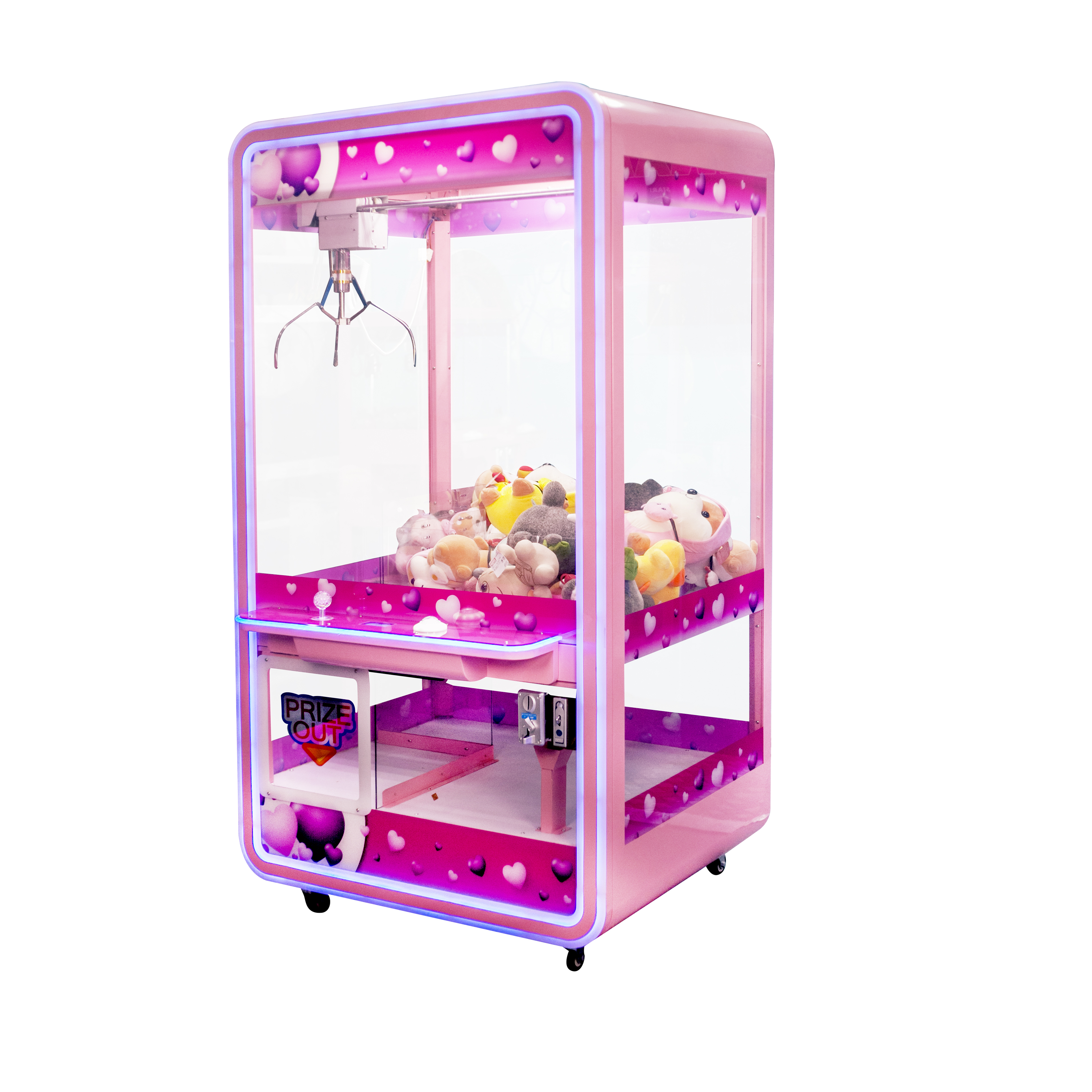 Crystal Prize Claw Machine